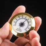 2-Pack 2-Inch Analog Humidity Hygrometers