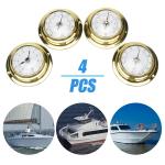 4-Pack Mini Hygrometer Thermometers for Indoor & Outdoor Use