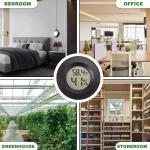 Mini Digital Hygrometer and Thermometer - 2 Pack