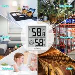 Indoor Humidity Meter and Thermometer 3-Pack
