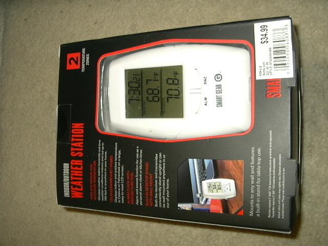 Smart Gear Indoor Outdoor Wireless Weather Station