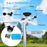 Indoor/Outdoor Home Weather Station with Forecast