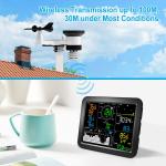 Indoor/Outdoor Home Weather Station with Forecast