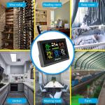 Wireless Indoor Outdoor Weather Station with Sensors