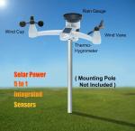 8-IN-1 Wi-Fi Smart Weather Station with Color LCD