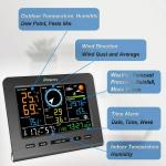 8-IN-1 Wi-Fi Smart Weather Station with Color LCD