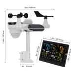 7-in-1 Wireless Weather Station with 7.5" Display