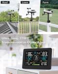 Wireless Indoor Outdoor WiFi Weather Station Thermometer