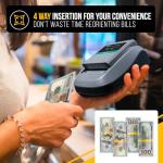 Portable 4-Way Fake Currency Detector and Reader