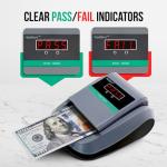 Portable 4-Way Fake Currency Detector and Reader
