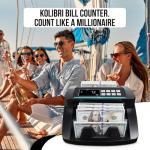 KOLIBRI Advanced Money Counter with LCD Display