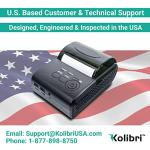 Kolibri Portable Thermal Printer - Fast and Convenient