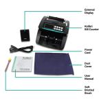 Kolibri High-Speed Money Counter Machine - 2 Pack