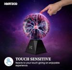 10-Inch Touch Sensitive Plasma Ball Lamp
