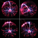 7-Inch Touch-Sensitive Plasma Ball Lamp