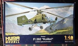 Flettner FL 282 Kolibri Helicopter Model 1:48