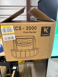 Kolibri KCS-2000 Professional Coin Sorter and Wrapper