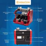 Carnation Money Counter and Bill Detector Machine