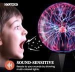 10-Inch Touch Sensitive Plasma Ball Lamp