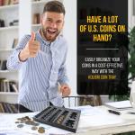 Kolibri Coin Sorting Tray for Easy Counting