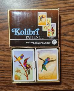 Kolibri Patience Playing Cards - 2 Decks Set