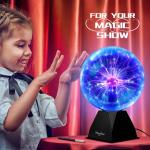 Theefun 8 Inch Touch Sensitive Plasma Ball