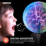 Colorful 8-Inch Plasma Ball for Fun Effects