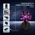 7-Inch Touch-Sensitive Plasma Ball Lamp
