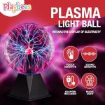 Playbees Red Plasma Ball - 7 Inch Electric Globe