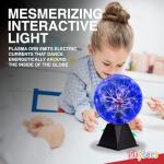Playbees 7-Inch Blue Plasma Ball Globe