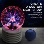 Interactive Plasma Globe Lamp with Touch Sensation