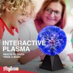 Playbees 7-Inch Blue Plasma Ball Globe