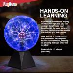 Playbees 7-Inch Blue Plasma Ball Globe