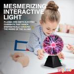 Playbees Red Plasma Ball - 7 Inch Electric Globe