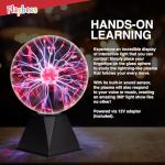 Playbees Red Plasma Ball - 7 Inch Electric Globe