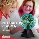 Playbees 7 Inch Plasma Ball - Lightning Effects