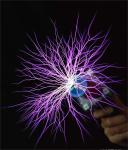 OKYUK Portable Handheld Tesla Coil Lightning Generator