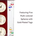 Lily's Home Weather Station with Galileo Thermometer