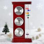 Lily's Home Analog Weather Station with Thermometer