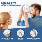 MAVORI® 3-in-1 Indoor Weather Station - Stainless Steel