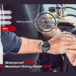 CakCity Waterproof Tactical Watch with Compass and Altimeter