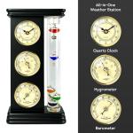 Lily's Home Analog Weather Station with Thermometer