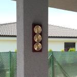 VINGAA 3-in-1 Weather Station with Wooden Frame