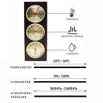 JINYISI 3-in-1 Analog Weather Station Barometer