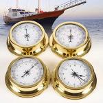 Analog Weather Station with Thermometer and Barometer