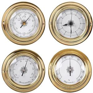 VINGAA Gold Wall Mount Weather Station Set