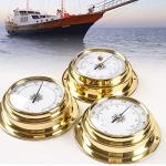 VINGAA Gold Wall Mount Weather Station Set