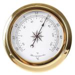 Analog Weather Station with Thermometer and Barometer