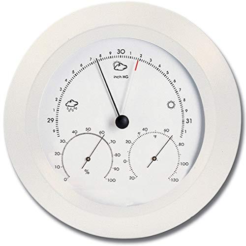 Hokco 8" Wooden Weather Station with Thermometer