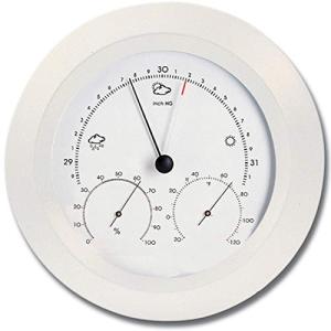 Hokco 8" Wooden Weather Station with Thermometer